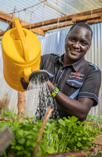 Jacob watering